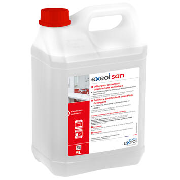 DETARTRANT DESINFECTANT SANITAIRE EXEOL SAN 5L