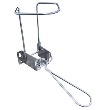 DISTRIBUTEUR MANUEL À COUDE FILAIRE SAVON GEL AIRLESS EXEOL INOX 1L