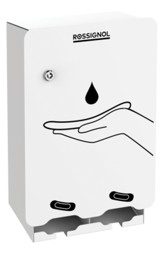 DISTRIBUTEUR DE PROTECTIONS PÉRIODIQUES GAIA BLANC