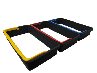 INSERT TRI DES DECHETS POUR CHARIOT 3X40L