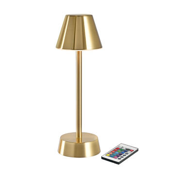 LAMPE LED ZELDA SANS FIL 109X330MM LAITON X6