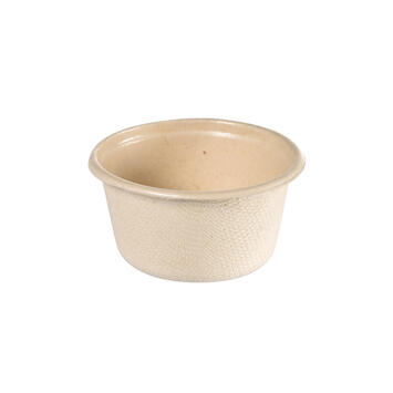 POT À SAUCE BAGASSE BLANC 60ML 63X63X33MM X1500