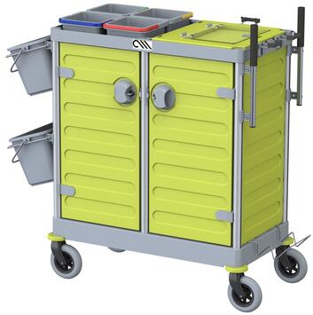 CHARIOT GRANDE CAPACITE SEAU 2X13L
