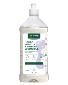 LIQUIDE VAISSELLE ET BIBERONS BABIES & KIDS ECOLABEL 1L