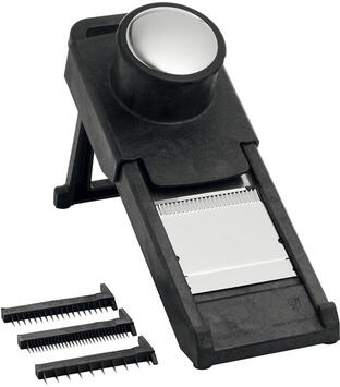 MANDOLINE EXOGLASS 2000 "S" AVEC POUSSOIR