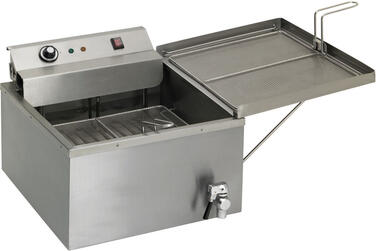 FRITEUSE ÉLECTRIQUE CUVE EMBOUTIE BEIGNETS