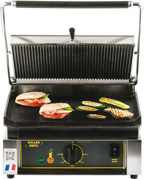 ROLLER GRILL GRILL FONTE RAINURÉE SIMPLE 3 KW