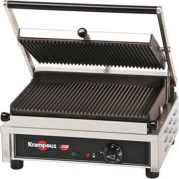 KRAMPOUZ GRILL FONTE RAINURÉE AMOVIBLE SIMPLE 2,6 KW