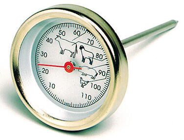 THERMOMÈTRE DE CUISSON SONDE À CADRAN DE 0° À +120° C