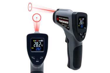 THERMOMÈTRE INFRA-ROUGE À VISÉE LASER CIRCULAIRE -50 À +550 °C