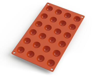 GASTROFLEX PLAQUE GN 1/3 325X176 DE 24 DEMI-SPHÈRES 3 CM