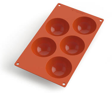 GASTROFLEX PLAQUE GN 1/3 325X176 DE 5 DEMI-SPHÈRES 8 CM