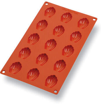 GASTROFLEX PLAQUE GN 1/3 325X176 DE 15 MADELEINES 4.4X3.4 CM