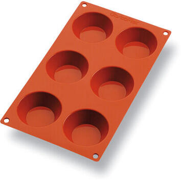 GASTROFLEX PLAQUE GN 1/3 325X176 DE 6 TARTES TATIN 7.5 CM