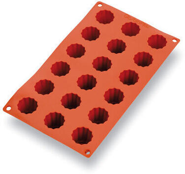 GASTROFLEX PLAQUE GN 1/3 325X176 18 CANNELÉS BORDELAIS 3.5CM