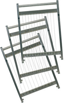 GUITARE INOX 350X350 BRAS DE COUPE INOX ÉCARTEMENT 22,5 MM