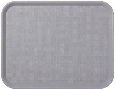 PLATEAU FAST FOOD 35 X 27 CM GRIS