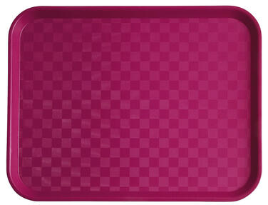 PLATEAU FAST FOOD 35 X 27 CM FUCHSIA