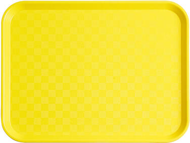 PLATEAU SELF 46 X 36 CM JAUNE