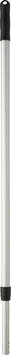 MANCHE TELESCOPIQUE ALUMINIUM 0,99-1,83M DIAMETRE 26MM NOIR