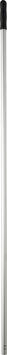 MANCHE ALUMINIUM 1,50M DIAMETRE 22MM NOIR