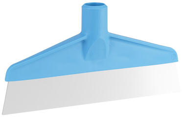 GRATTOIR INOX A VIS POUR MANCHE 245MM BLEU