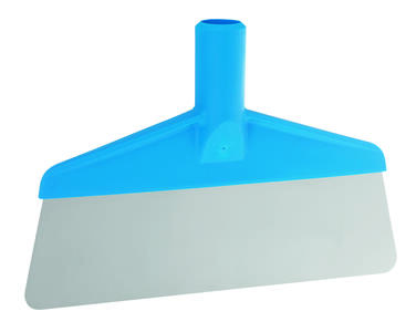 GRATTOIR ALIMENTAIRE A LAME FLEXIBLE 26CM BLEU