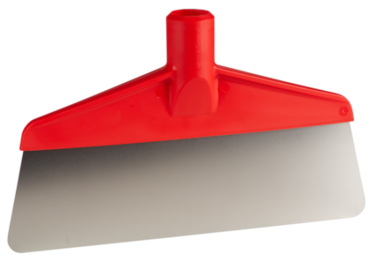 GRATTOIR 26CM ALIMENTAIRE LAME FLEXIBLE ROUGE