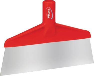 GRATTOIR A MAIN ALIMENTAIRE LAME INOX 26CM ROUGE
