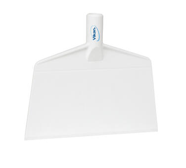 GRATTOIR ALIMENTAIRE MONOBLOC NYLON 27CM BLANC