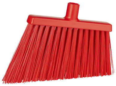 BALAI ALIMENTAIRE BISEAUTE 29CM FIBRE DURE ROUGE