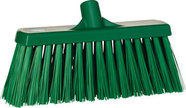 BALAI ALIMENTAIRE EXTERIEUR 33CM FIBRE DURE VERT