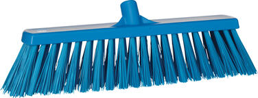 BALAI ALIMENTAIRE EXTERIEUR 53CM FIBRE DURE BLEU