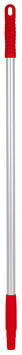 MANCHE ALIMENTAIRE ALUMINIUM 0,84M DIAMETRE 22MM ROUGE