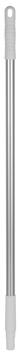 MANCHE ALIMENTAIRE ALUMINIUM 0,84M DIAMETRE 22MM BLANC