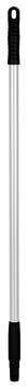 MANCHE ALIMENTAIRE ALUMINIUM 0,84M DIAMETRE 22MM NOIR