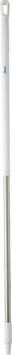 MANCHE ALIMENTAIRE ACIER INOX 1,51M DIAMETRE 31MM BLANC
