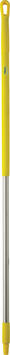 MANCHE ALIMENTAIRE ACIER INOX 1,51M DIAMETRE 31MM JAUNE