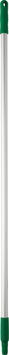 MANCHE ALIMENTAIRE ALUMINIUM 1,26M DIAMETRE 25MM VERT