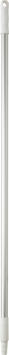MANCHE ALIMENTAIRE ALUMINIUM 1,26M DIAMETRE 25MM BLANC