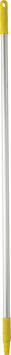 MANCHE ALIMENTAIRE ALUMINIUM 1,26M DIAMETRE 25MM JAUNE