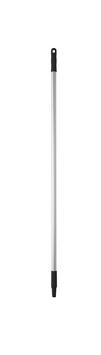 MANCHE ALIMENTAIRE ALUMINIUM 1,26M DIAMETRE 25MM NOIR