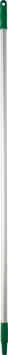 MANCHE ALIMENTAIRE ALUMINIUM 1,46M DIAMETRE 25MM VERT