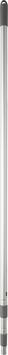 MANCHE PASSAGE D'EAU TELESCOPIQUE ALUMINIUM 1,49-4M DIAMETRE 29MM GRIS