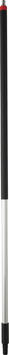 MANCHE PASSAGE D'EAU TELESCOPIQUE ALUMINIUM  1,54M DIAMETRE 31MM NOIR