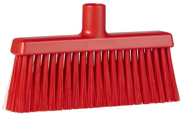 BALAI MIQUET ALIMENTAIRE 26CM FIBRE DURE/SOUPLE ROUGE