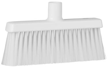 BALAI MIQUET ALIMENTAIRE 26CM FIBRE DURE/SOUPLE BLANC