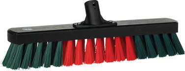 BALAI 44CM DOUILLE INCLINEE FIBRES DURES PVC NOIRE