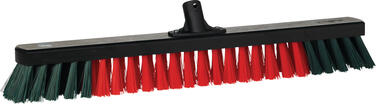 BALAI 65CM DOUILLE INCLINEE FIBRES DURES PVC NOIRE