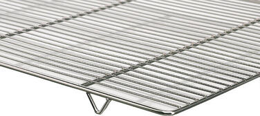 GRILLE À PIED FIL INOX 60X40 CM
